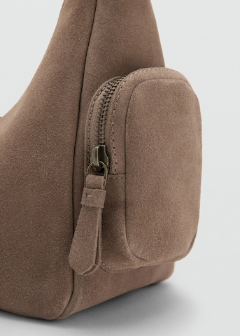 MANGO TEEN Shoulder Bag 'Cindy' in Brown