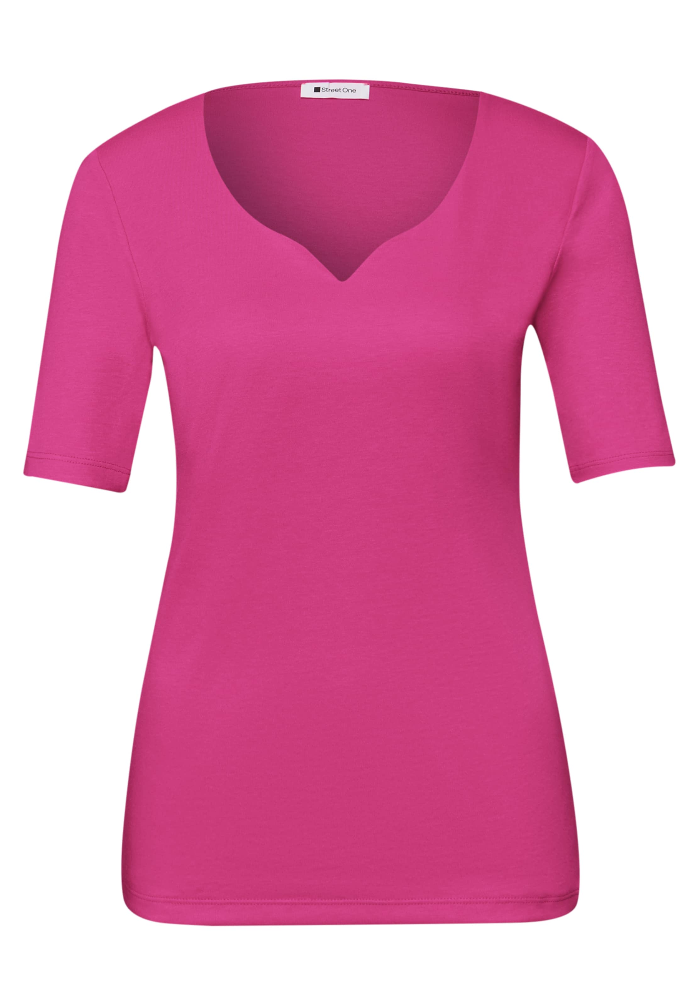 STREET ONE Shirt in Pink: Vorderseite