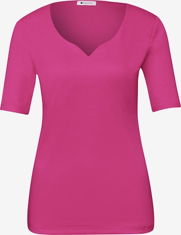 STREET ONE Shirt in Pink: Vorderseite
