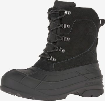 Kamik Boots 'FARGO' in Zwart: voorkant