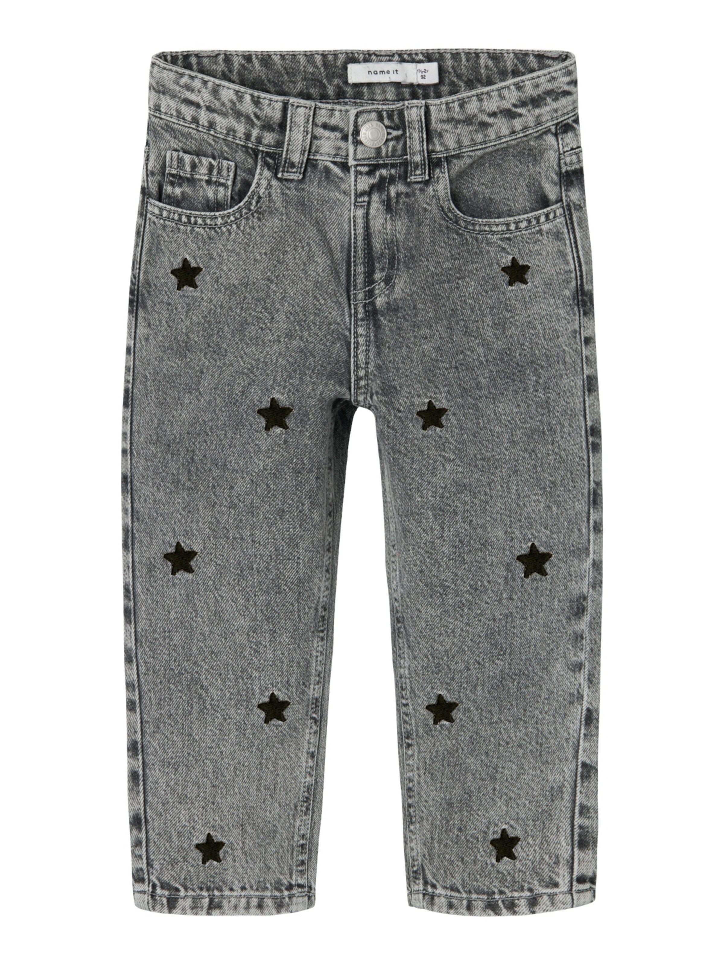 NAME IT Loosefit Jeans 'NMFBELLA' i grå: forside