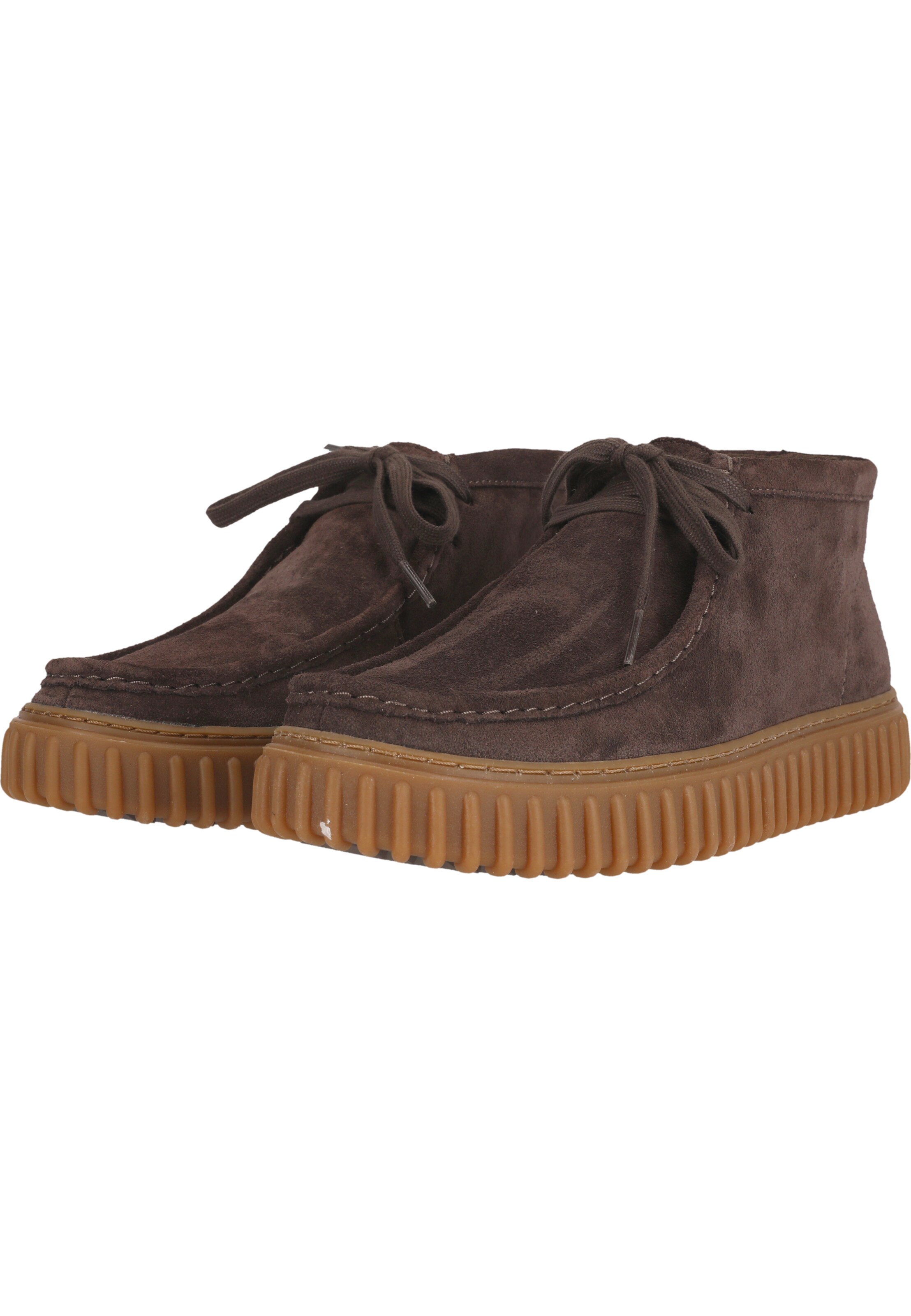 CLARKS Veterschoen 'Torhill' in Bruin