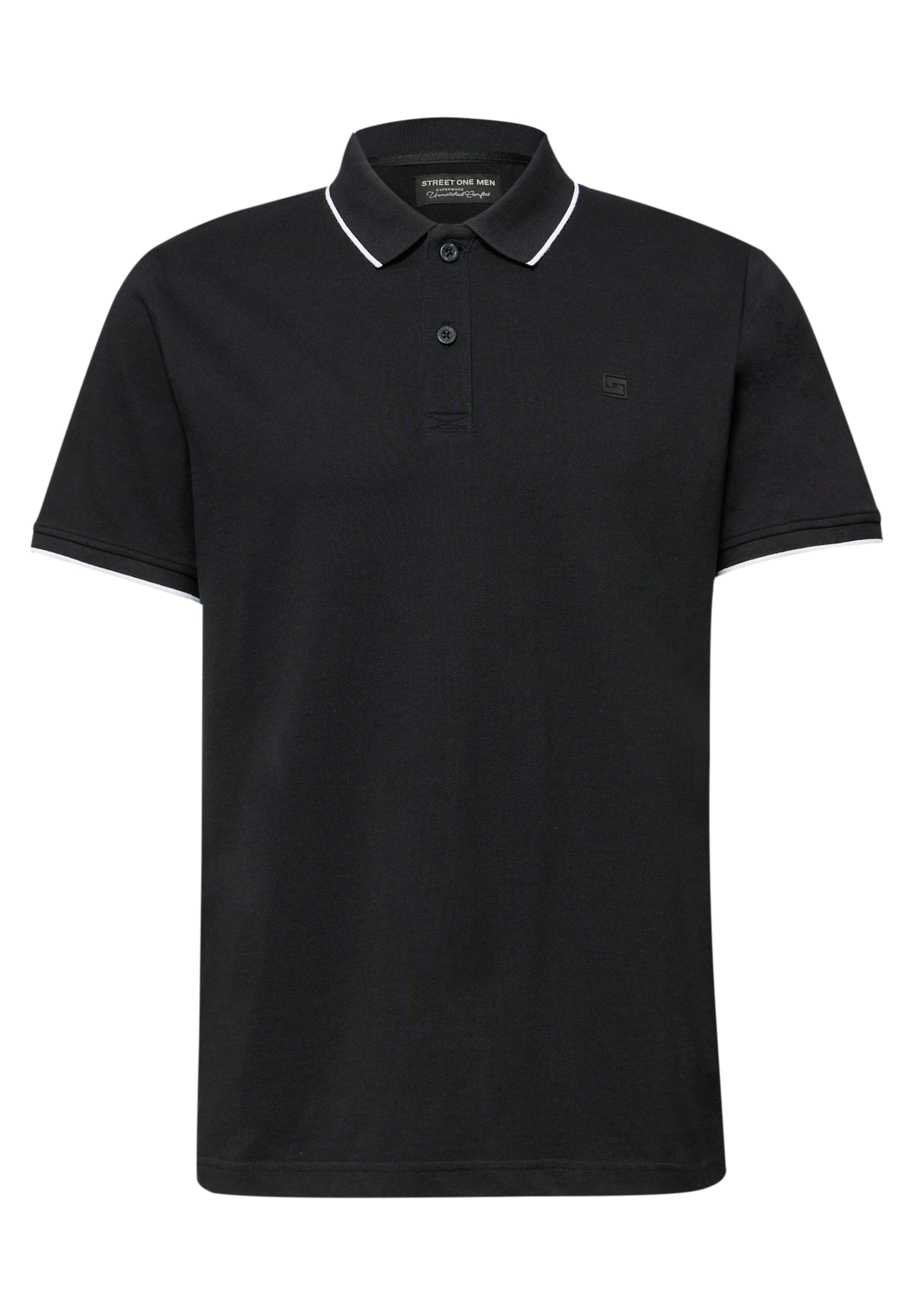 Street One MEN Shirt in Black: front
