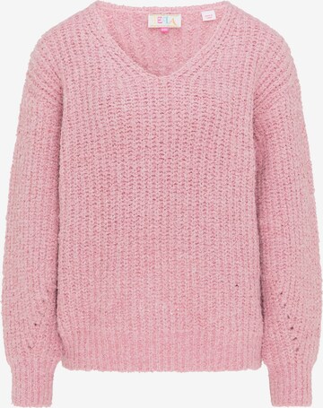 Pullover di IZIA in rosa: frontale