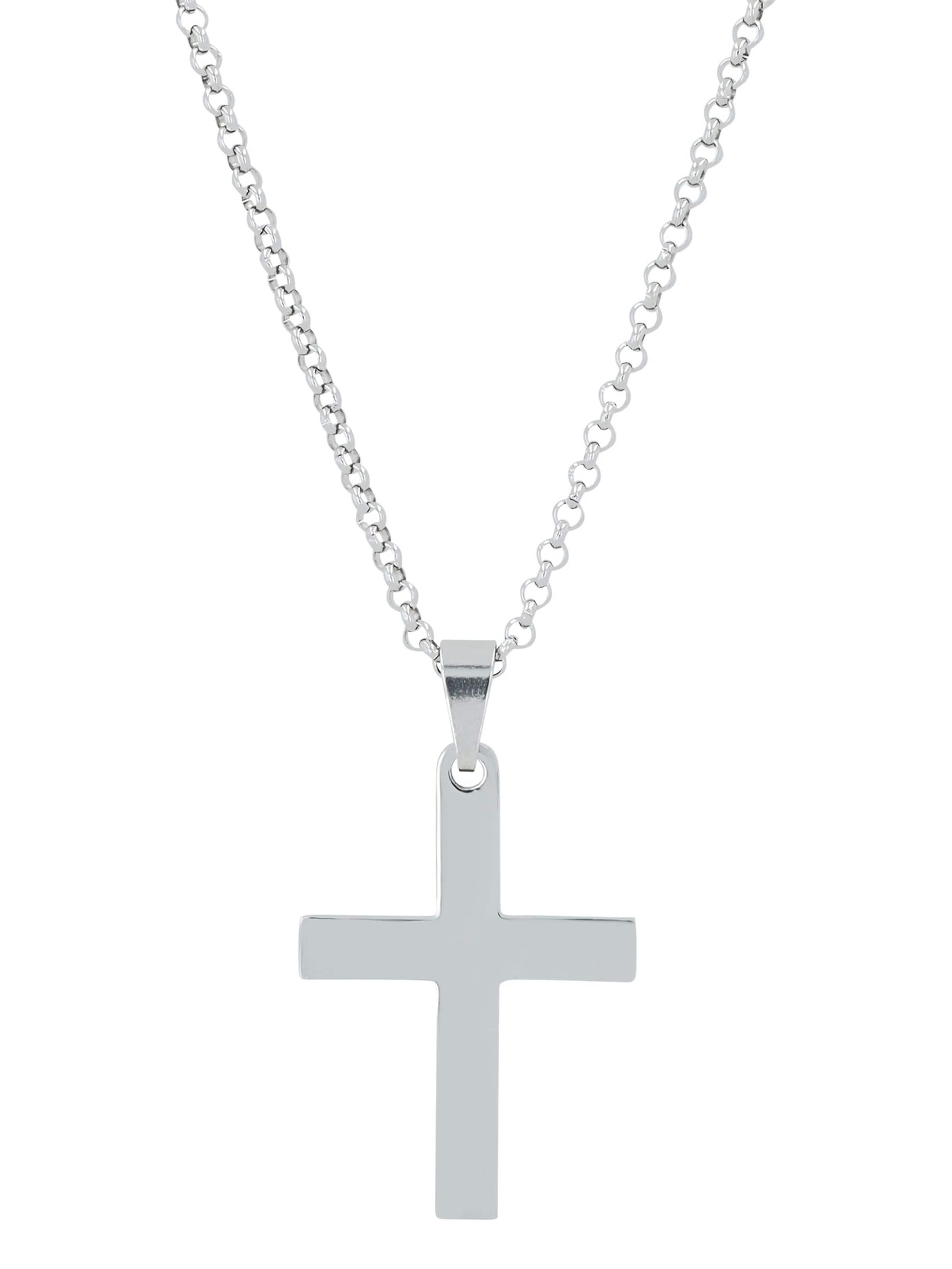 Akzent Pendant 'langlebig' in Silver: front