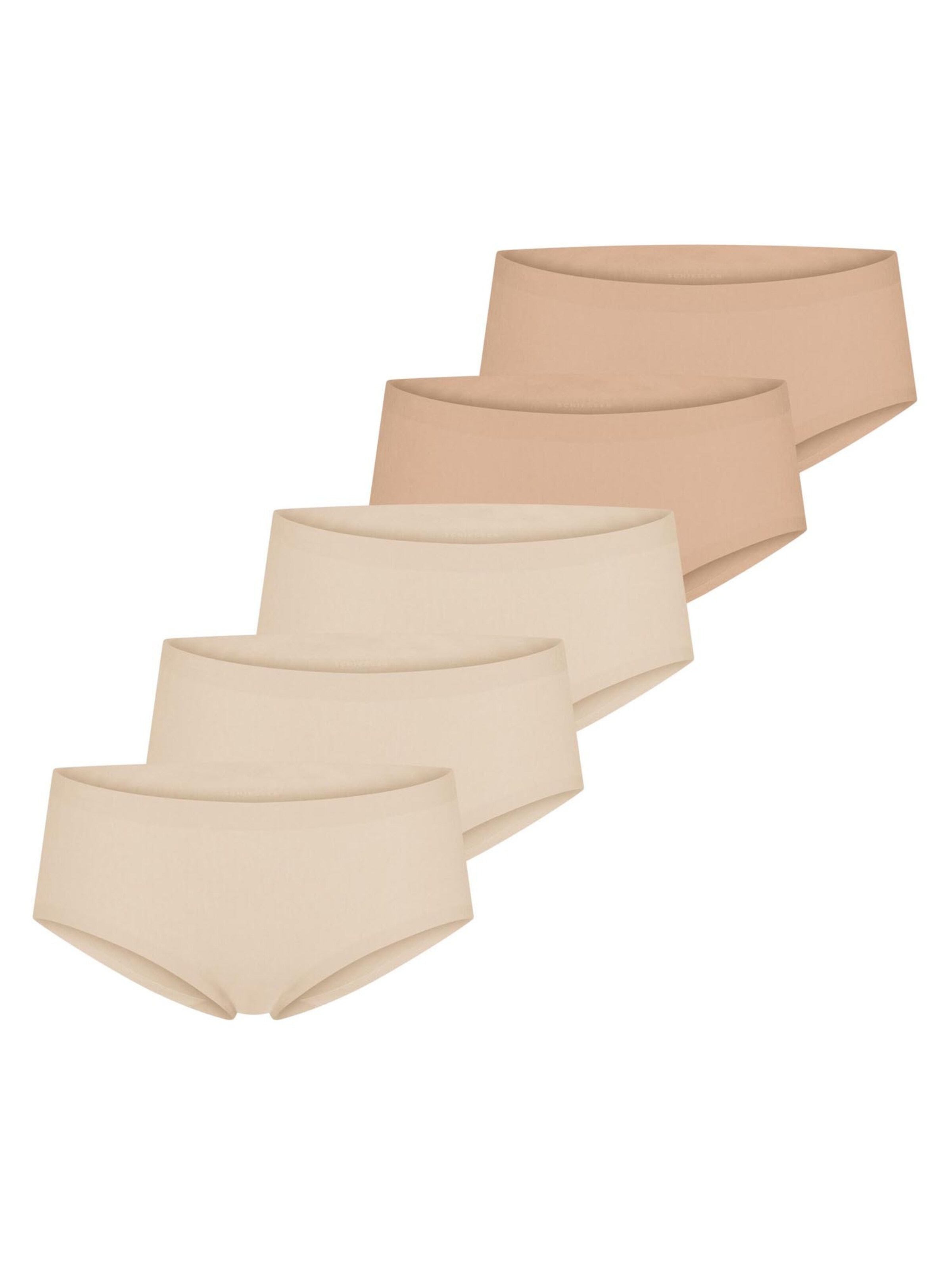 SCHIESSER Panty 'Invisible Cotton' in Brown: front