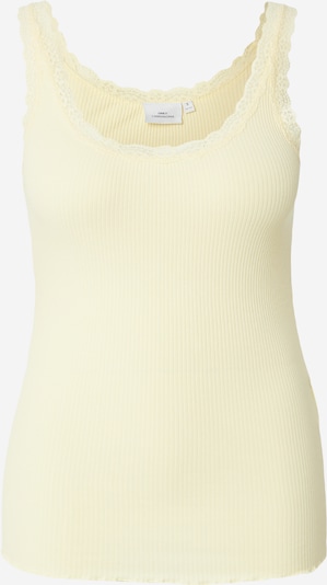 ONLY Carmakoma Toppi 'CARSARA SHARAI' värissä kerma, Tuotenäkymä