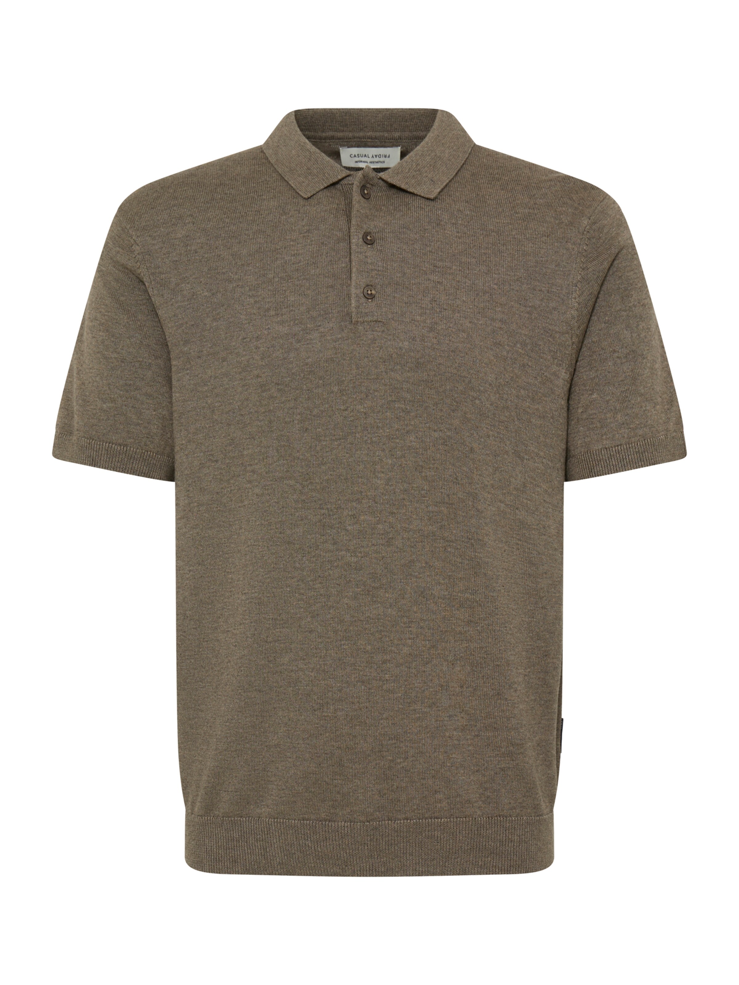 Pull-over 'CFBells' Casual Friday en marron : devant