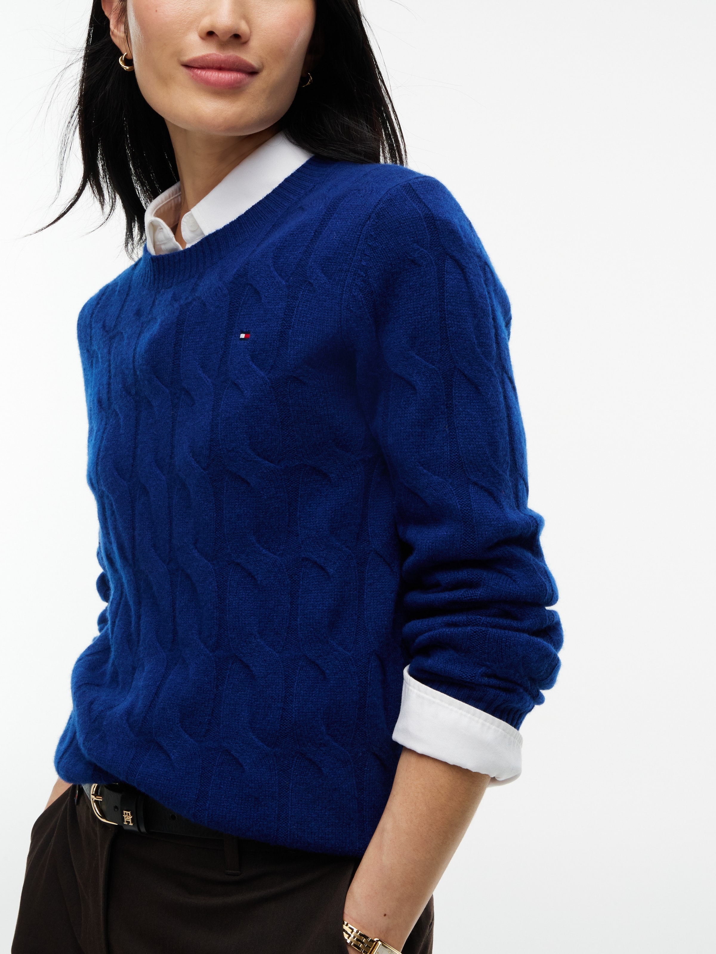 TOMMY HILFIGER Neulepaita värissä sininen