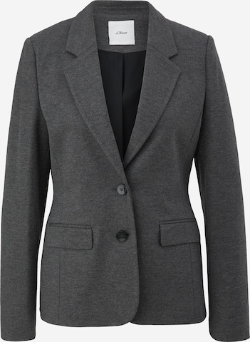 s.Oliver BLACK LABEL Blazer in Grau: predná strana