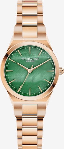 Victoria Hyde Analoog horloge ' Prague ' in Goud: voorkant