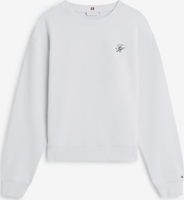 Bluză de molton de la TOMMY HILFIGER pe albastru: față