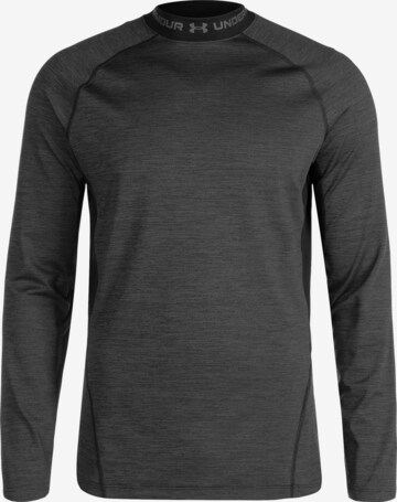 UNDER ARMOUR Functioneel shirt in Zwart: voorkant