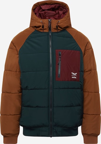 Iriedaily Winter jacket in Brown: front