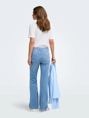évasé Jean 'ONLTHEILA' ONLY en bleu