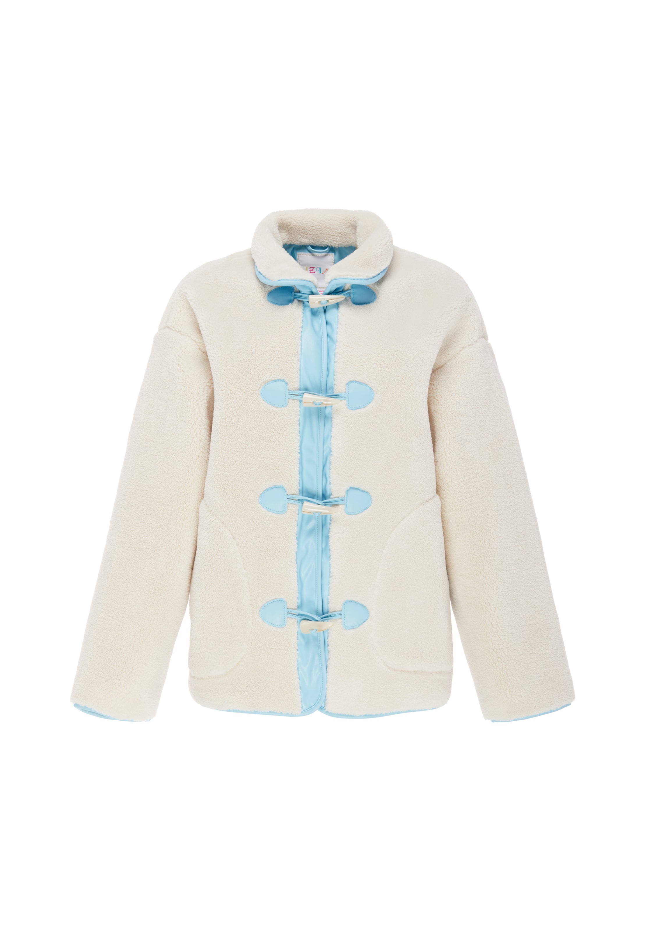 Veste mi-saison IZIA en beige : devant
