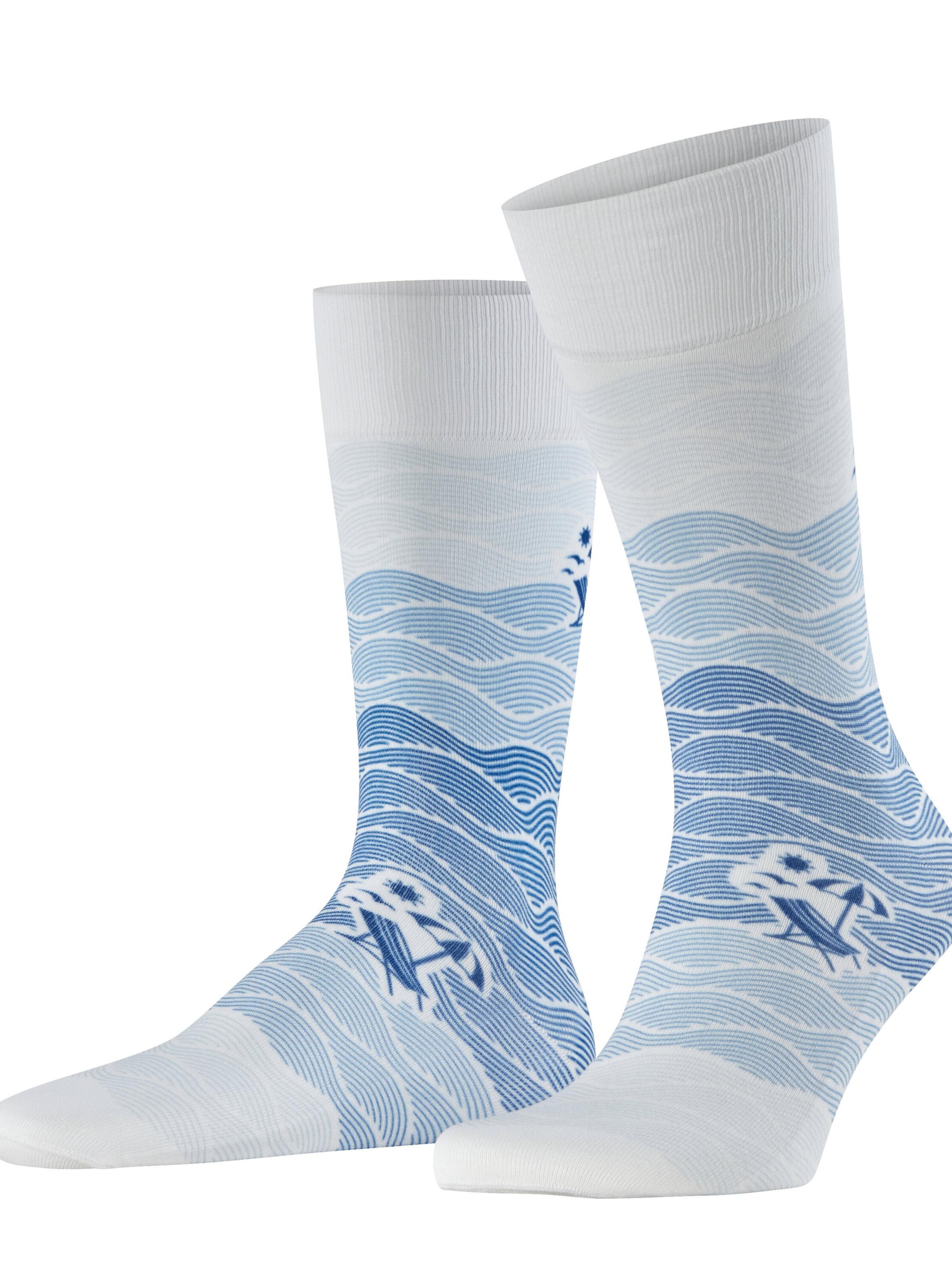 FALKE Socken 'Plage'‌‌‌‌‌‌‌‌‌ in Blau: Vorderseite