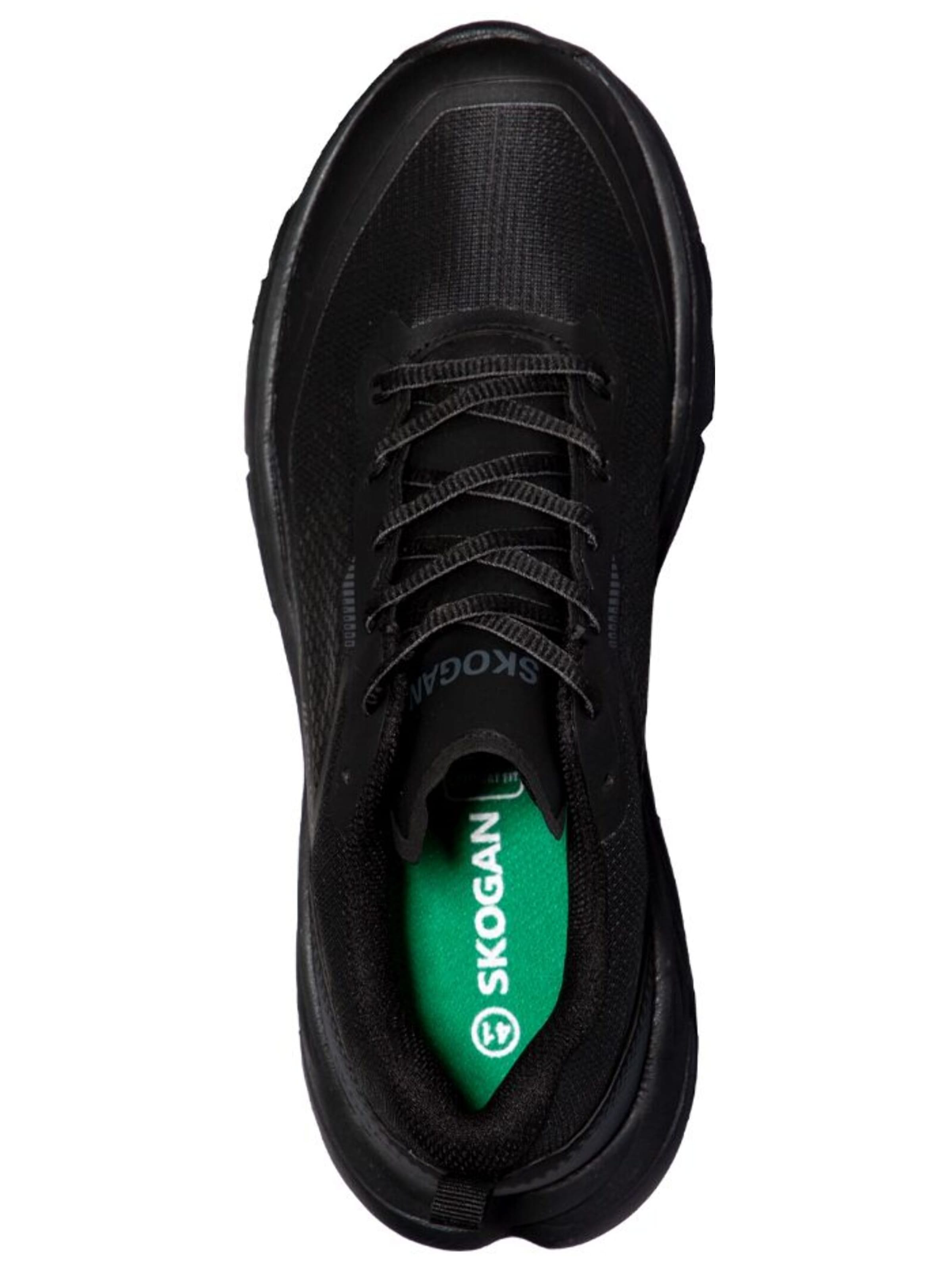 Sneaker bassa di SKOGAN in nero: superiore