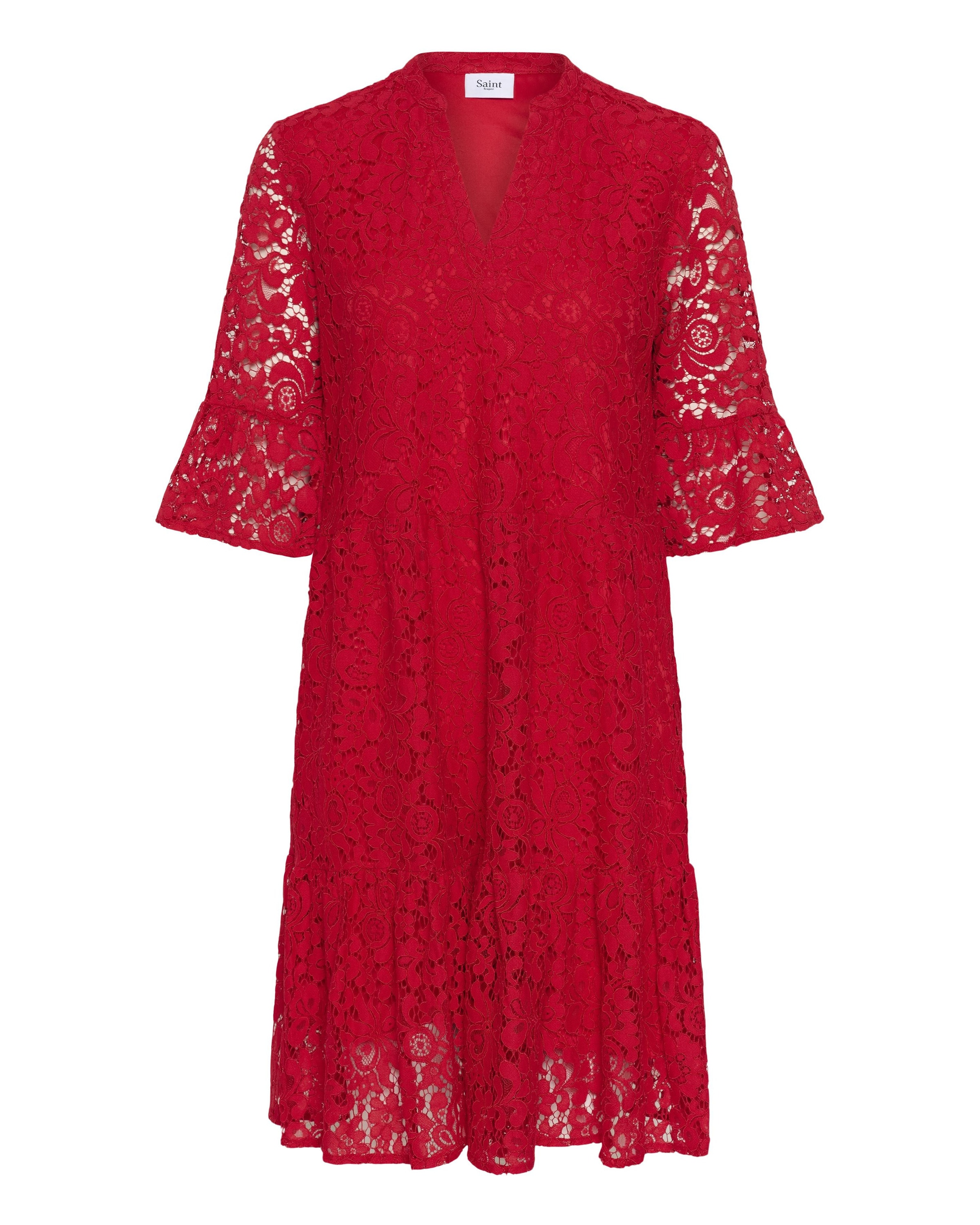SAINT TROPEZ Kjole 'Zanna' i rød: forside