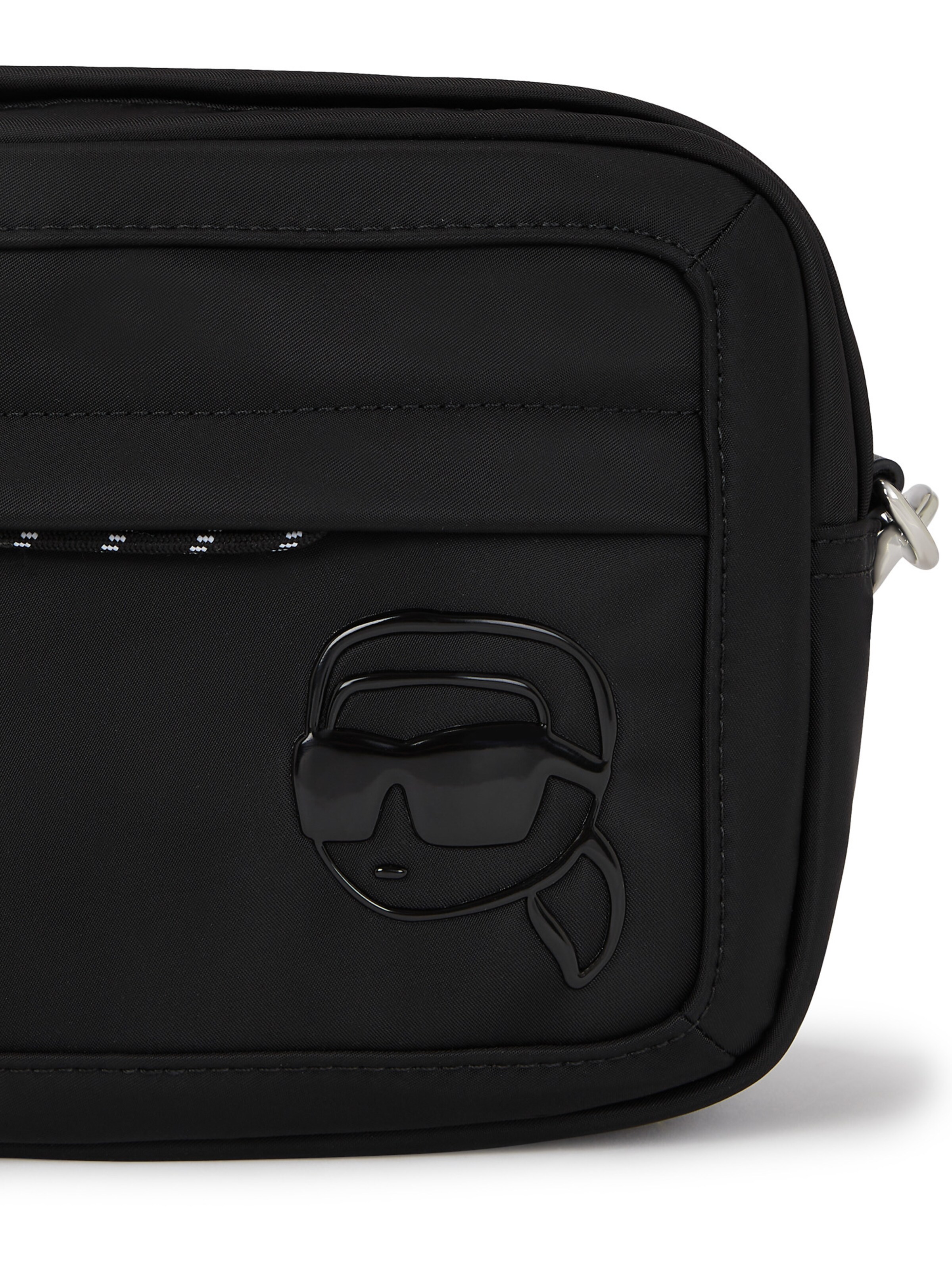 Karl Lagerfeld Чанта за през рамо тип преметка 'Ikon' в черно