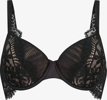 Hunkemöller Balconette BH 'Antonia' in Schwarz: predná strana