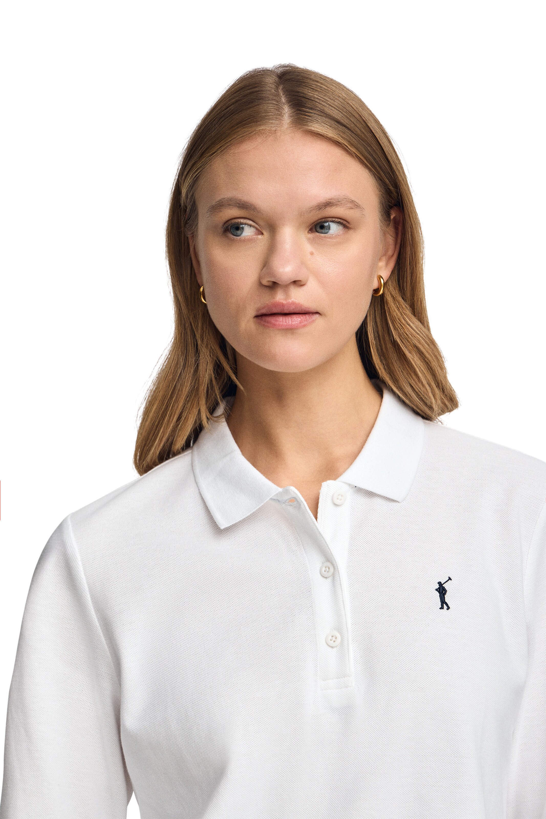 Polo Club Shirt in White