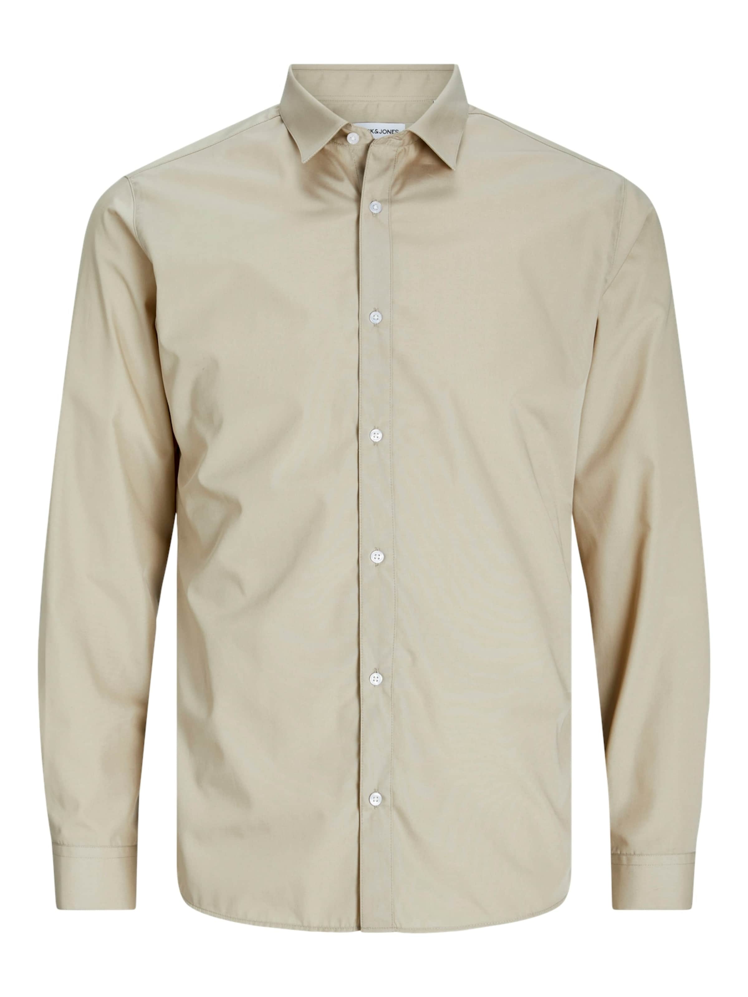 Camicia 'JJJoe' di JACK & JONES in beige: frontale