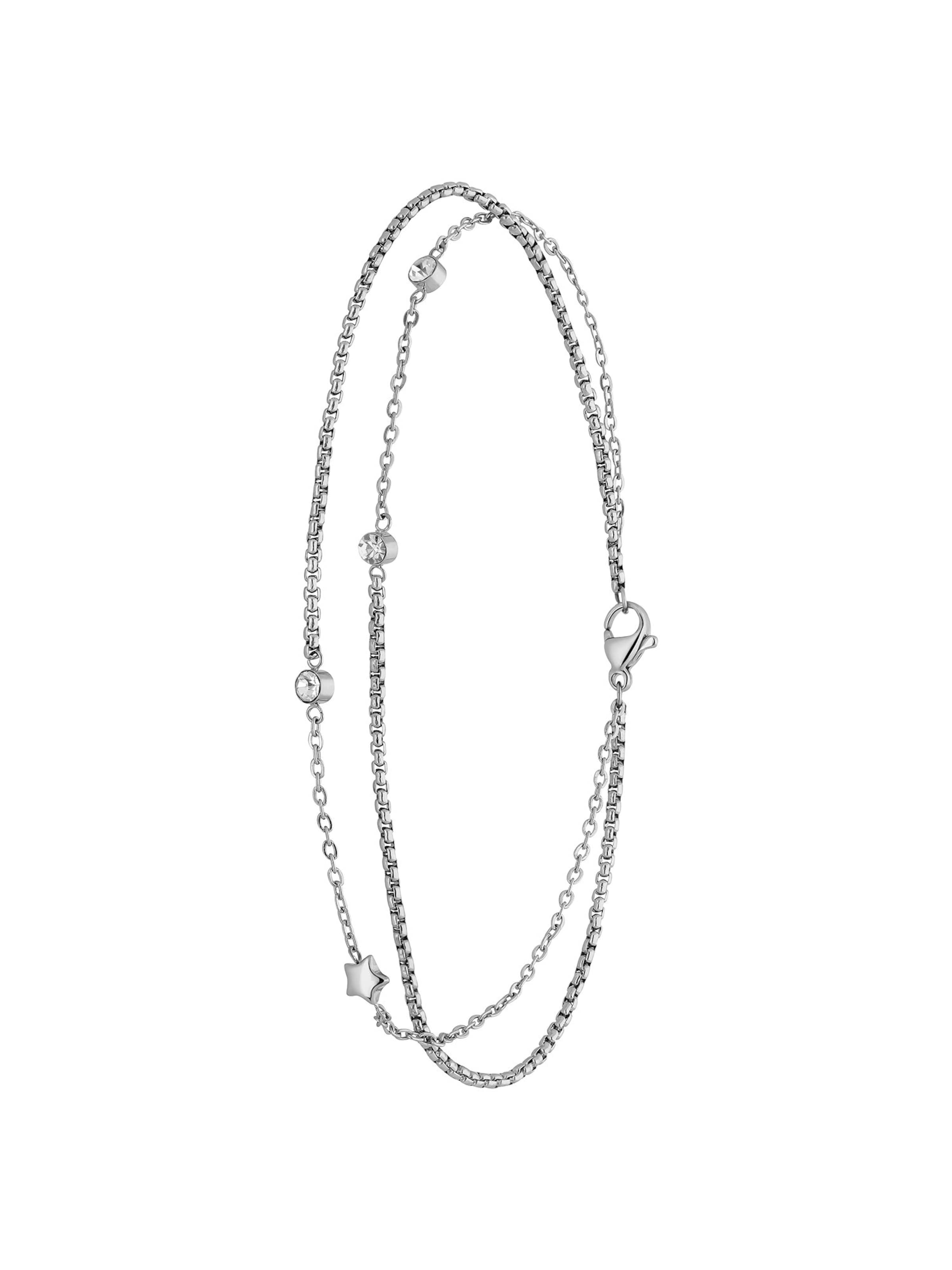 Lucardi Fußschmuck in Silber: Vorderseite