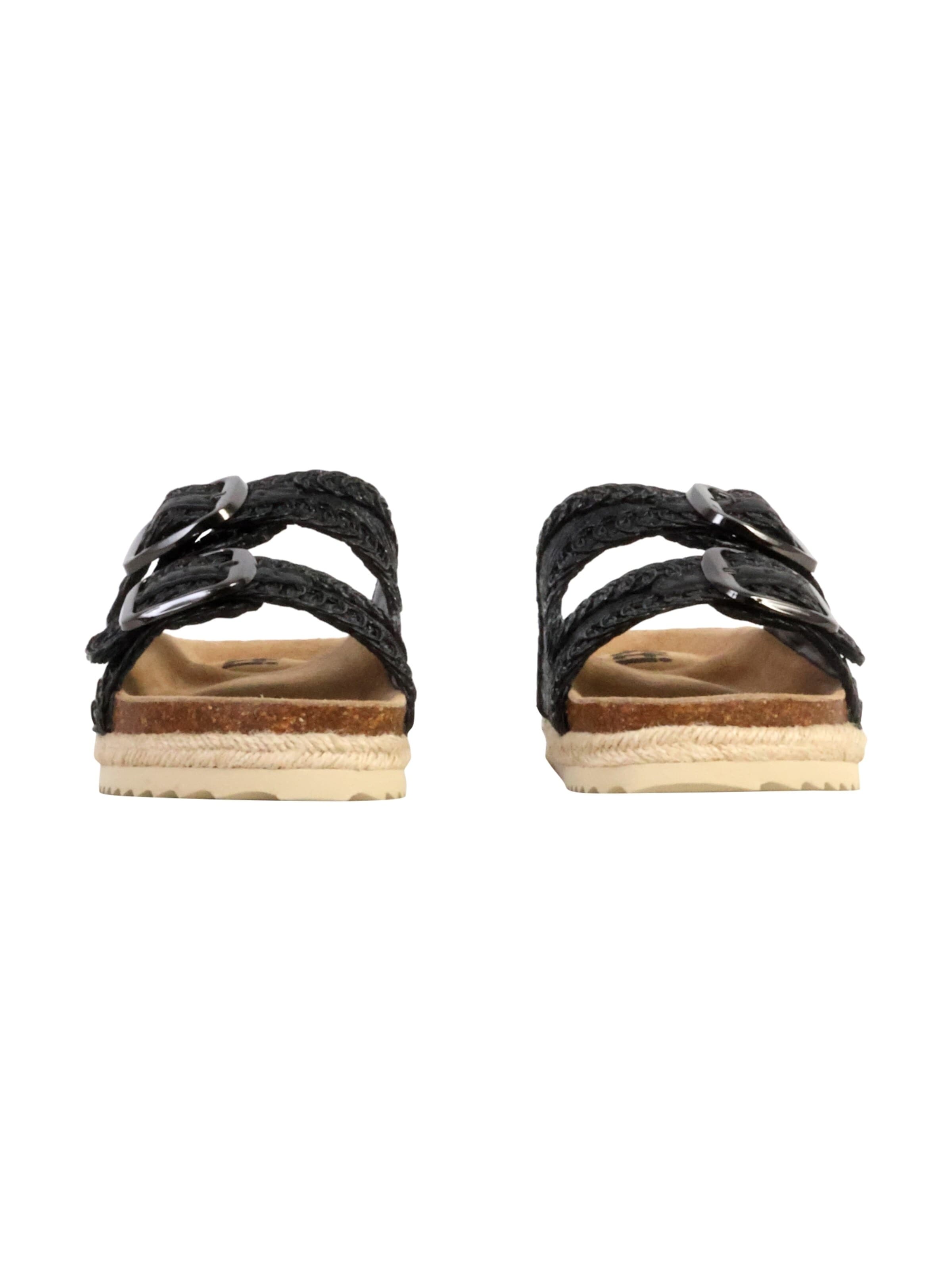 Xti Sandale 'Ledersandalen'‌‌‌‌‌‌‌ in Schwarz