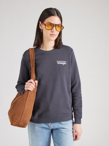 WRANGLER - Sudadera en negro: frente