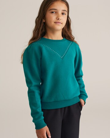WE Fashion Свитшот в Синий