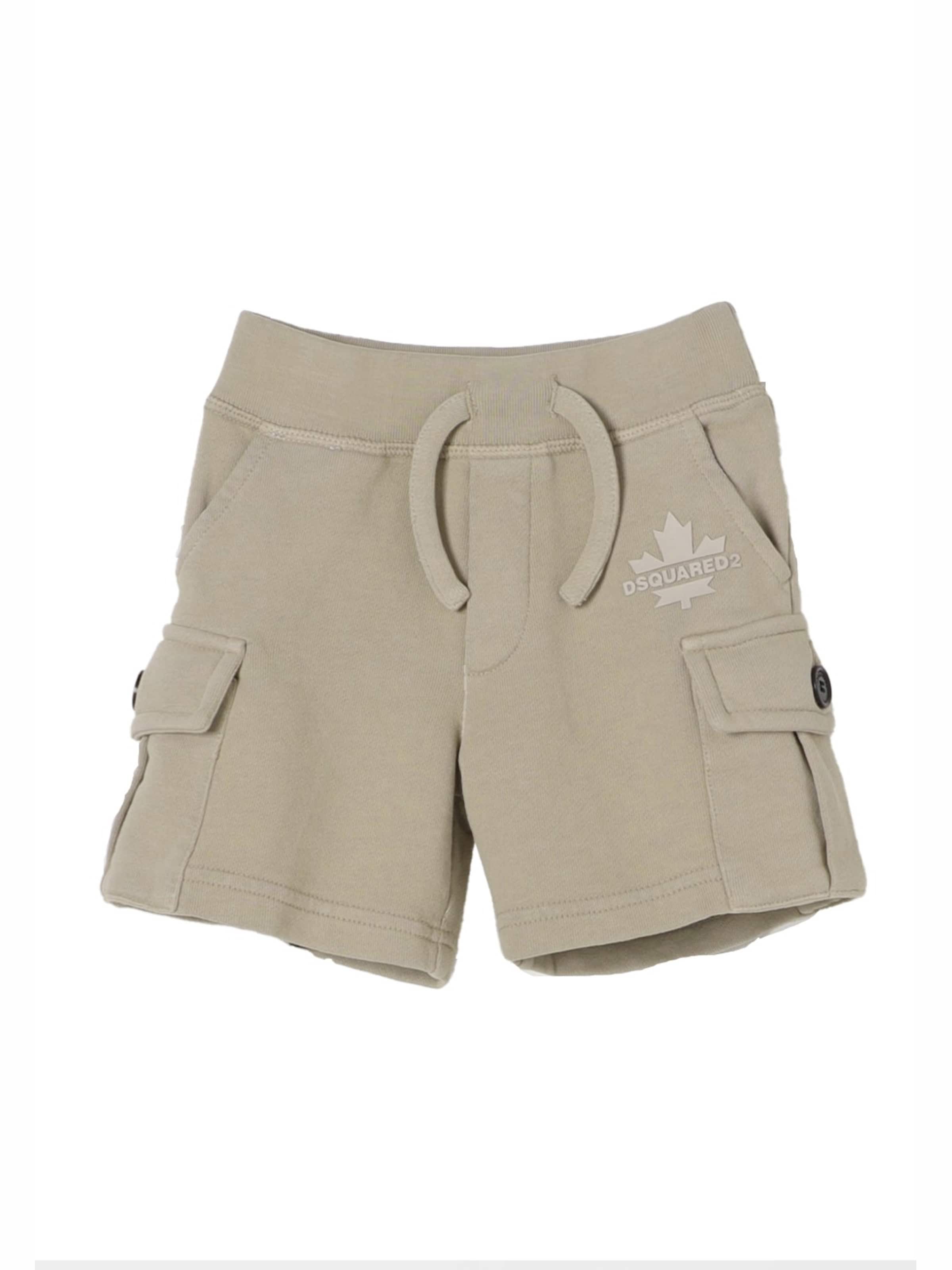 DSQUARED2 Regular Trousers in Beige: front