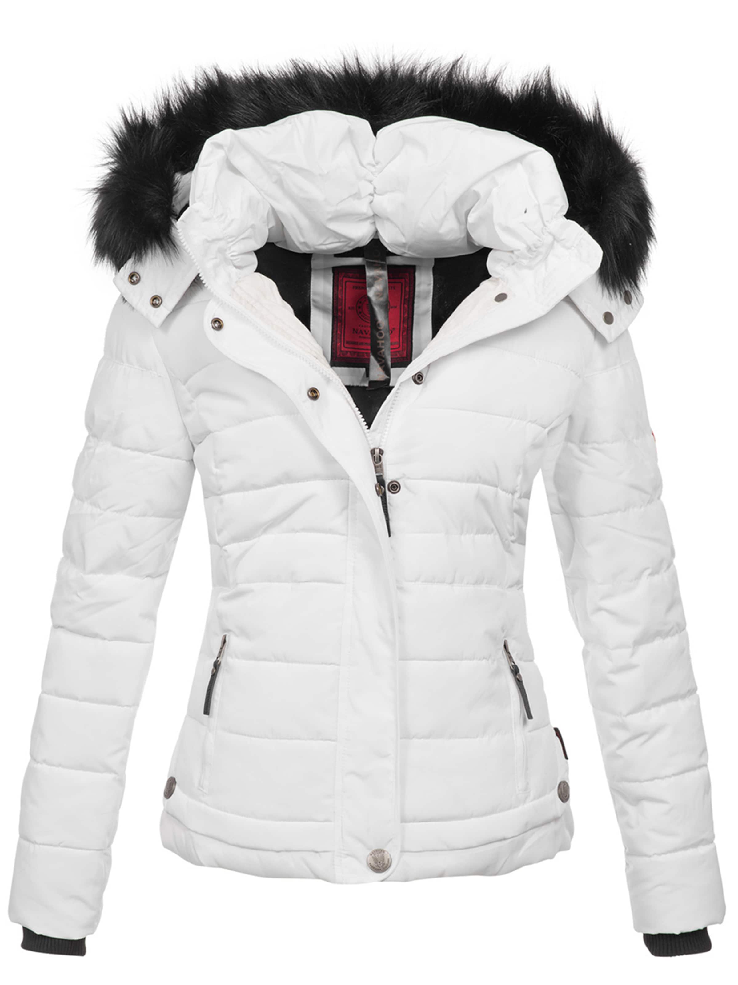 NAVAHOO Winter jacket 'Chloe' in White