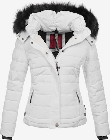 NAVAHOO Winter Jacket 'Chloe' in White