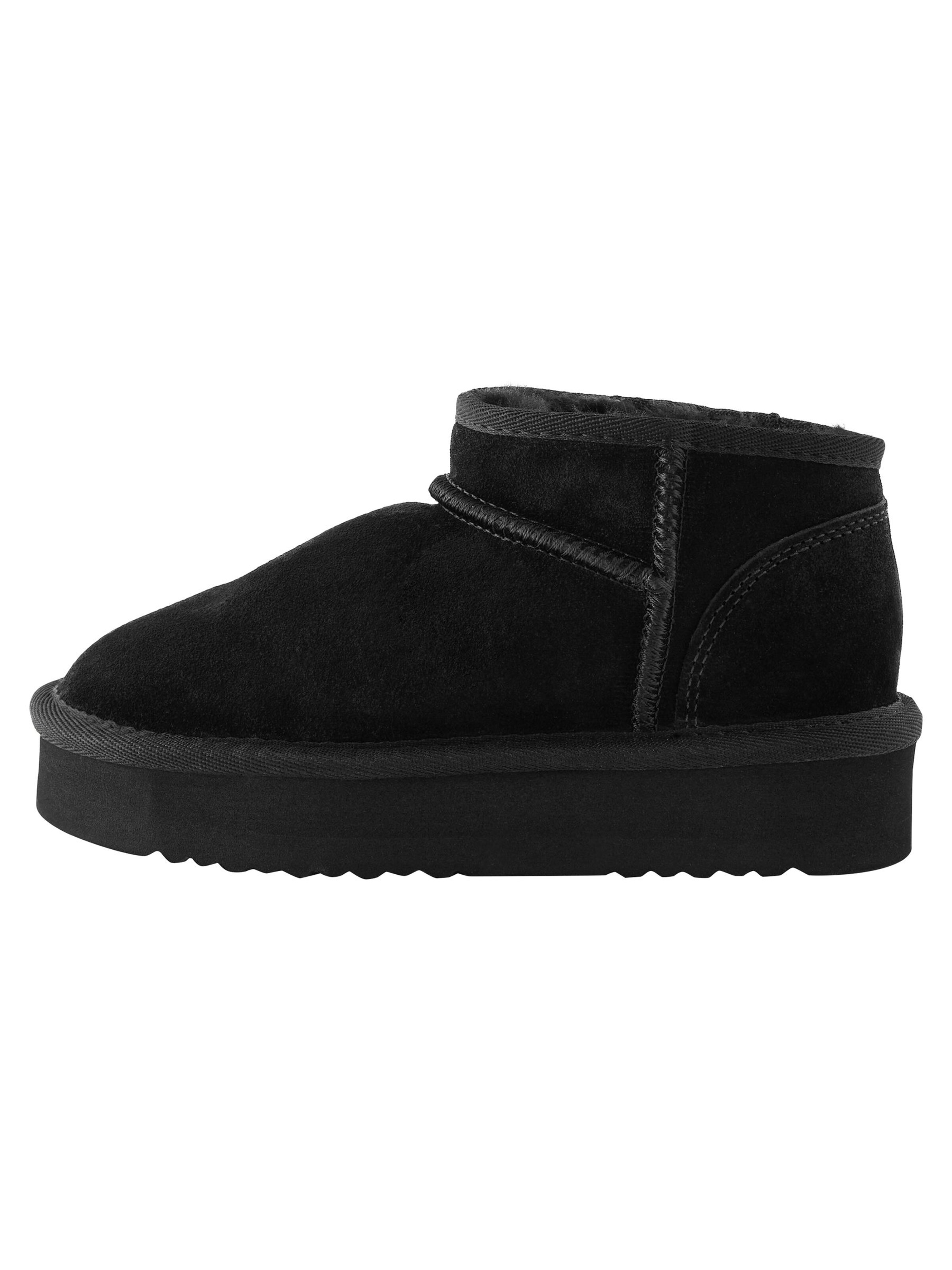 Next Snow boots in Black: front
