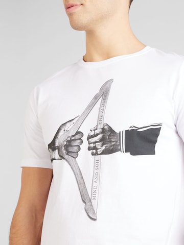 T-Shirt Lindbergh en blanc