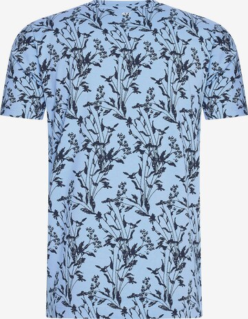 4funkyflavours Shirt 'Pick Somebody Up' in Blauw