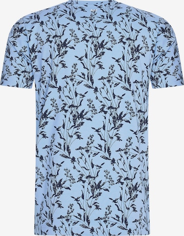 4funkyflavours Shirt 'Pick Somebody Up' in Blue