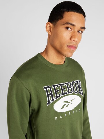 Reebok - Sweatshirt de desporto em verde