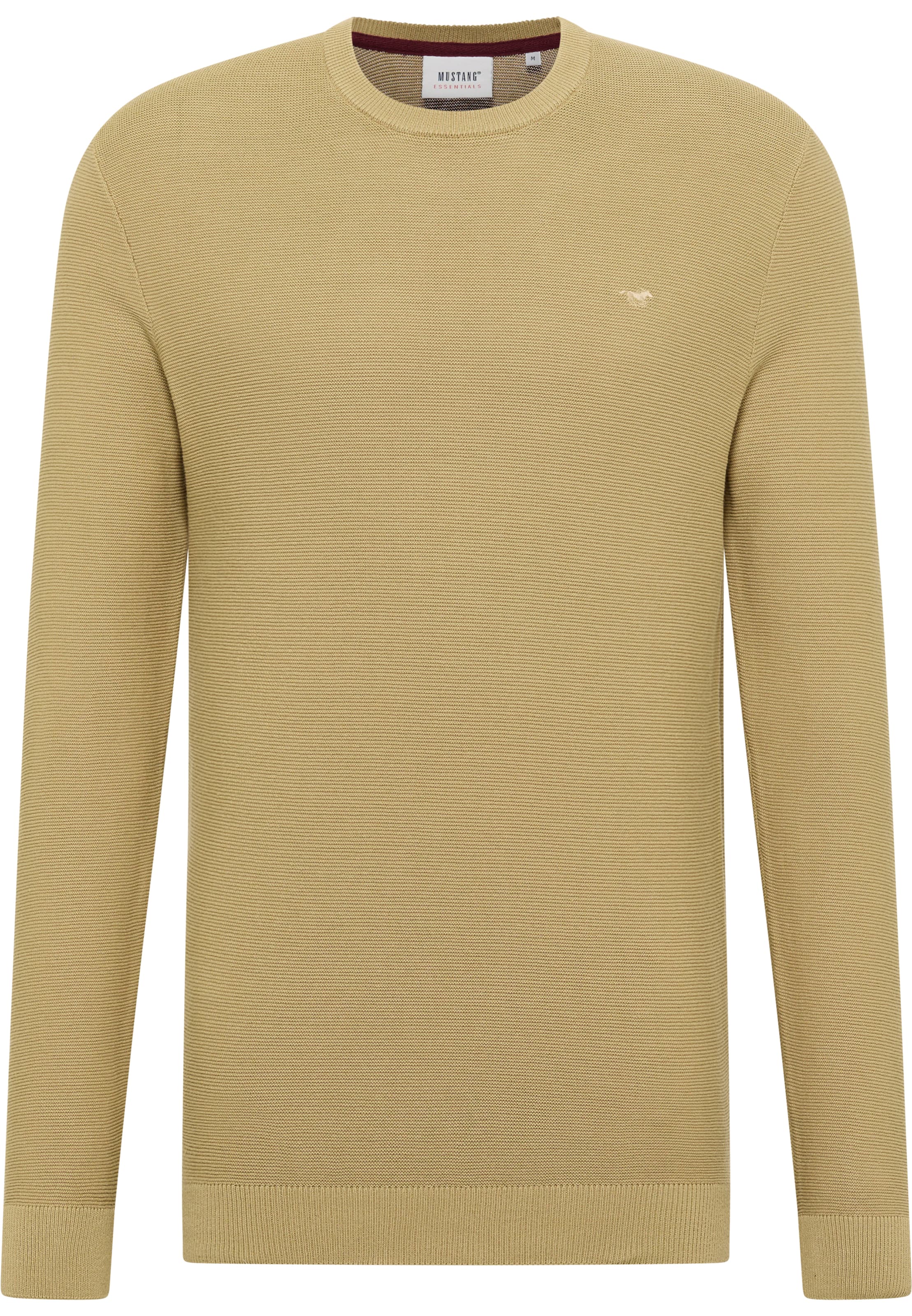 MUSTANG Pullover '  Elliot ' in Gelb: Vorderseite