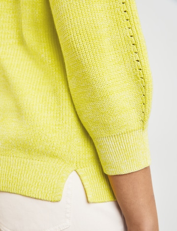 TAIFUN Knit Cardigan in Yellow
