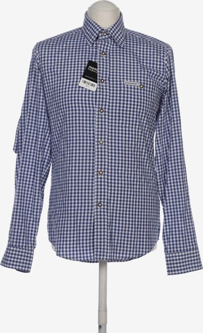 STOCKERPOINT Button Up Shirt in S in Blue: front