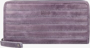 FREDsBRUDER Wallet in Purple: front