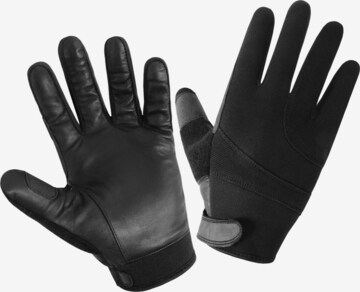 normani Full Finger Gloves ' Instinct ' in Black: front