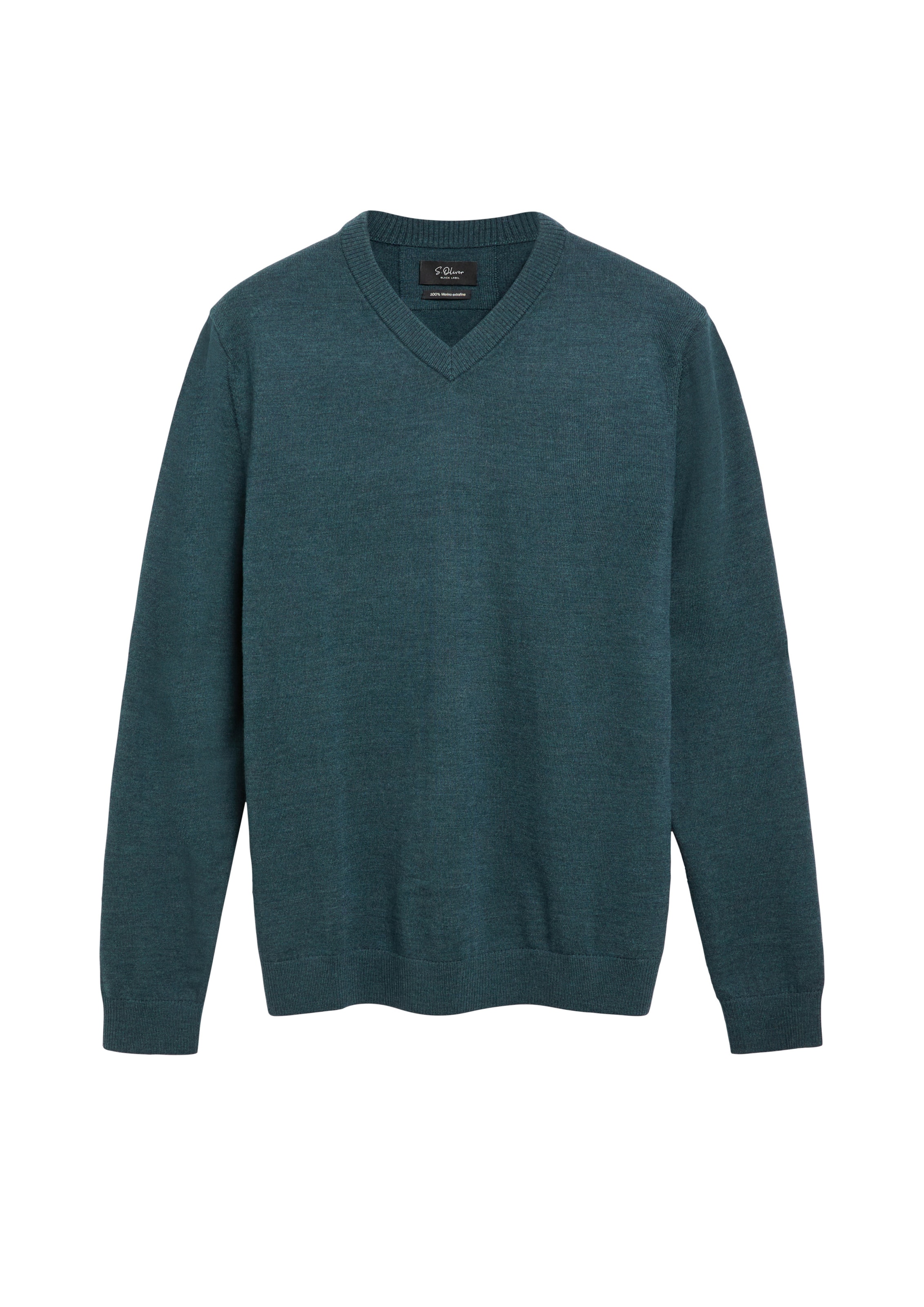 s.Oliver Pullover in Grün: Vorderseite