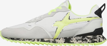 Baskets basses 'JET-M.' W6YZ en blanc : devant
