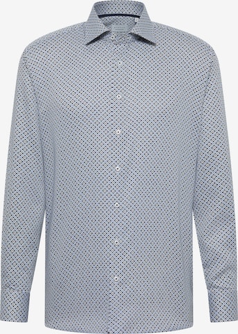 ETERNA Regular fit Business Shirt in Blue: front