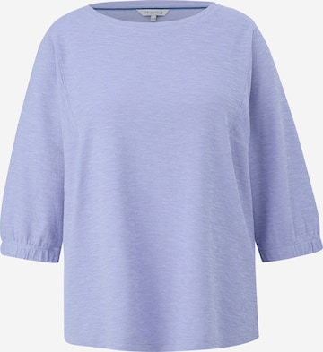 T-shirt TRIANGLE en violet : devant