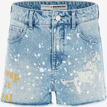 GUESS Slimfit Shorts in Blau: predná strana