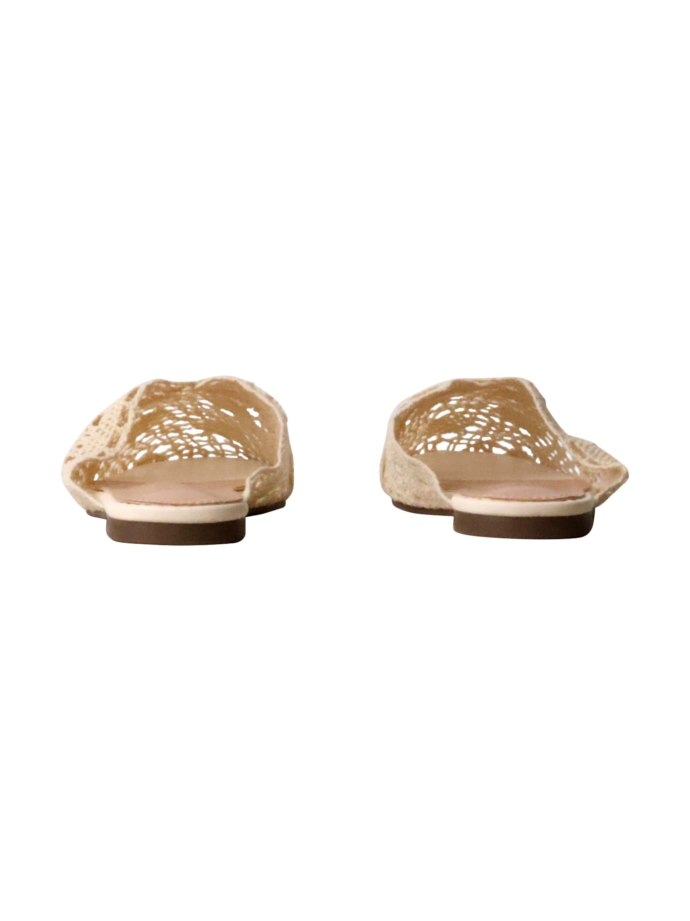 Joia Mules in Beige